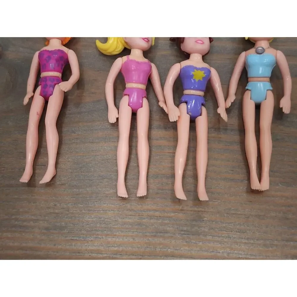 Polly Pocket Doll Lot Of 4